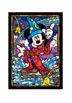 Tenyo Disney Jigsaw Puzzle - Stained Art 266 Pieces - Magician Micky (Si... - £36.83 GBP