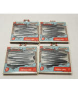 (4) NEW Catch Co. 10,000 Fish Yoto Worm 4.75&quot; Black/Blue Flake Fishing -... - €17,18 EUR