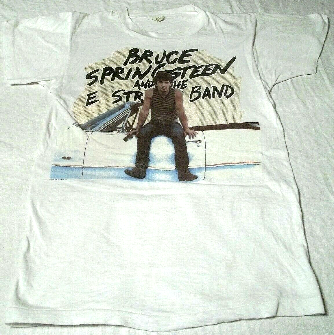 Primary image for Bruce Springsteen BORN IN THE USA Screen Stars Vtg 1984 Single Stitch M T-SHIRT