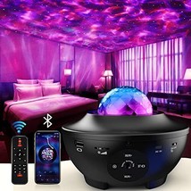 Star Projector,Sunbox 3 in 1 Galaxy Night Light Projector + Remote Control,Music - £45.68 GBP