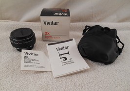 Vivitar 2X Tele Converter MC Lens for Minolta ( New in Box ) 0247384 - $14.69