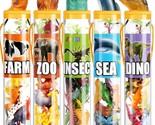 69Pcs Small Animal Figures, Assorted Mini Plastic Animal Toy (Ocean, Zoo... - £26.72 GBP