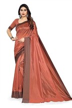 Women&#39;s Kanjivaram Pure Zari Woven Soft Silk Saree With Blouse Piece - £3.90 GBP