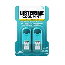 Listerine Pocketmist Cool Mint Oral Care Mist to Get Rid of Bad Breath, 2 Pack - £13.58 GBP