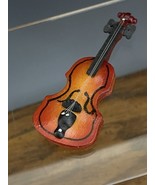 Dollhouse Mini Wooden Violin Instrument 3” Inches - $226.45 MXN