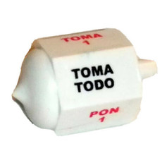 3 X Plastic Toma - Todo Mexican Traditional Toy From Mexico Family Game - £11.90 GBP