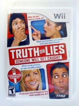 Truth or Lies: Someone Will Get Caught Authentic Nintendo Wii Game Sealed 2010 - £2.33 GBP