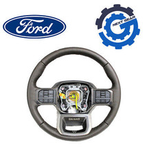 New OEM Ford Steering Wheel Brown Leather Heated 2021-23 Ford F150 ML3Z-... - $467.46