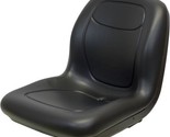 Milsco XB180 Black Seat Fits John Deere Gators and Lawn Mowers Toro Scag... - £99.78 GBP