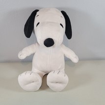 Snoopy Dog Plush Stuffed Animal Kohls Cares Peanuts 12&quot; Tall White - $10.95