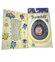 Tamagotchi Virtual Reality Pet 1996 - 1997 Bandai Maroon &amp; Yellow 1800 O... - $30.00