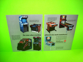 Joust Sinistar 2-pg Pinball &amp; Arcade Games Advertising Ad Nice Art 1983 - £9.52 GBP