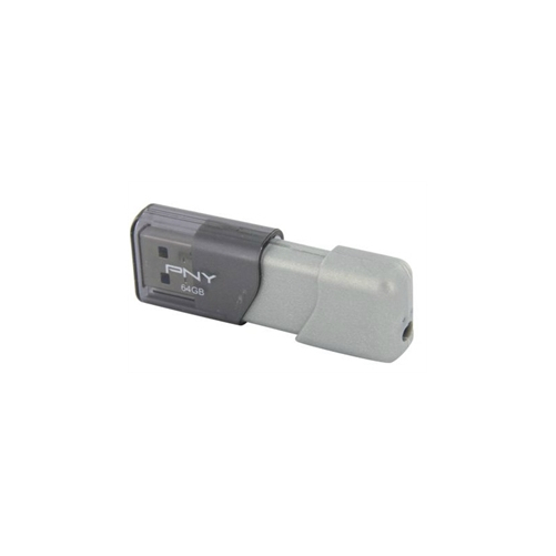 PNY P-FD64GTBOP-GE PNY 64GB TURBO ATTACH 3 USB 3.0 FLASH DRIVE - $43.49