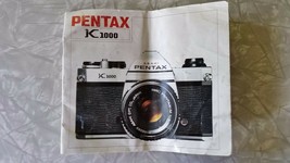 Asahi Optical Pentax K1000 Manual / Guide Printed in Japan 9/84 copywrig... - $5.94