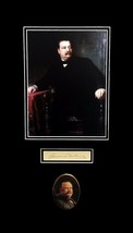 President Grover Cleveland Original Signature &amp; Portrait Reduced - £1,418.52 GBP