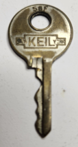 Vintage Key Keil Lock Co 58F Bloomington Gun Co.  Appx 1 5/8&quot; Replacemen... - £7.09 GBP