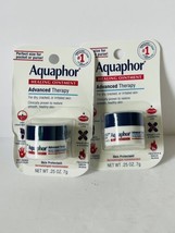 2 X Aquaphor Healing Ointment, Advanced Therapy - .25oz./7 g - Exp 09/2025 - £9.20 GBP