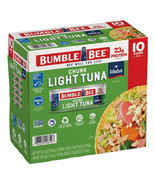 Bumble Bee Chunk Light Tuna in Water, 5 Oz Cans (Pack of 10) - Wild Caug... - $15.88