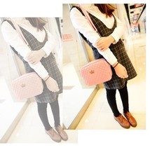 Fashion Rivet  High Quality PU Leather Crown Messenger Shoulder Bag - £20.69 GBP