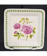 Portmeirion Botanic Roses Square Salad Plate 8 1/2&quot; Multimotif Roses Lau... - $21.33
