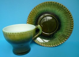 Mid Century Russia USSR Soviet ZIK Konakovo Tea Coffee Pair Cup Saucer S... - £27.09 GBP