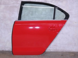2016 Mk6 Vw Jetta Gli Red Rear Left Side Door Shell Panel Assembly Facto... - $480.15