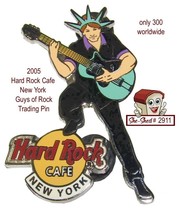 Hard Rock Cafe 2005 Pin New York Guys of Rock Trading Pin - $19.95
