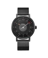 Creative Minimalist Watch Orbital Single Hand Leather or Mesh Strap Luxury - $86.90