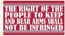 3X5 The Right To Bear Arms We The People 2ND Amendment Nra Flag 100D Grommets - £7.01 GBP