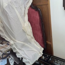 12 Piece Hand MadeVChristening Baby Gown Dress Cream Antique Cotton Long... - £47.81 GBP