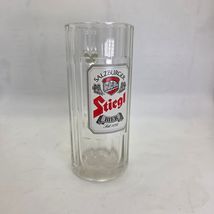 Stiegl Bier Glass Mug Salzburger Brewery Austria 0.5L 6.5” Tall - $20.69 CAD