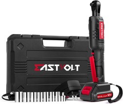 Eastvolt 12V Cordless Electric Ratchet Wrench Set, 3/8 Inch 35 Ft-Lbs Power - £48.76 GBP