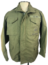1969 VTG M-65 OG-107 Seabees Field Jacket Cold Weather Coat Mens &amp; Liner... - $490.05