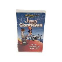 James And The Giant Peach VHS Clamshell  - £4.30 GBP