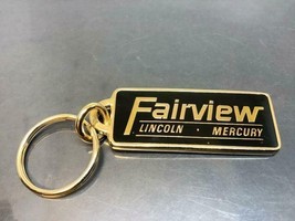 Vintage Promo Keyring Fairview Lincoln Mercury Keychain POINTE-CLAIRE Porte-Clés - £7.64 GBP