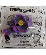SHOCKWAVE Transformers McDonald's Happy Meal Toy #8 2018 NEW - $6.49