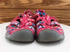 KEEN Sz 6 Shoes Girls Youth Strappy Pink Synthetic Drawstring - $21.56