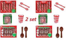 Bulk Bundle SPOON-CUP Peppermint Candy CANE-SPOON Chocolate Value Price Limited! - £19.10 GBP+