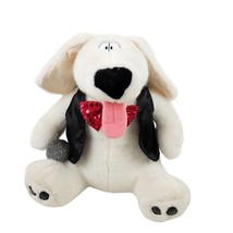 The Petting Zoo Love Machine Singing Dog Plush Stuffed Animal Valentines - $24.75