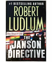 The Janson Directive by Robert Ludlum, Hardcover Book, Like New - £3.69 GBP