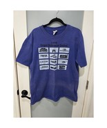 Vintage 1998 Oregon Shakespeare Festival Tee L Blue Hanes OSF Shirt Disc... - $279.00 MXN