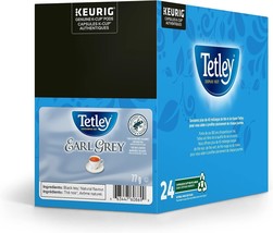 Tetley Earl Grey Tea 24 to 144 Count Keurig Kcups Pick Any Size FREE SHIPPING - £28.76 GBP+