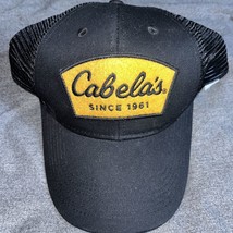 Cabela’s Black Mesh OS TU SnapBack Hat - $18.62
