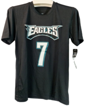 Team Apparel Bambino Philadelphia Eagles Bradford #7 T-Shirt, Nero, Large 14/16 - £11.33 GBP