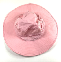 Outfly Sun Hat Pink UPF 50+ Wide Brim Lightweight Adjustable Breathable Fishing - £11.66 GBP