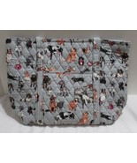 Vera Bradley Women&#39;s Purse Shoulder Bag SMALL VERA TOTE DOG SHOW puppies... - $185.06 CAD