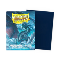 1 pack of 100 Dragon Shield Midnight Blue Matte Standard Sized Card Sleeves - £11.14 GBP