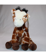 Sitting Giraffe Animal Den Plush Collectible Stuffed Zoo New Adventure P... - $9.75