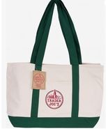 Original Trader Joe's Limited Edition Large Canvas Tote Bag green - $29.69