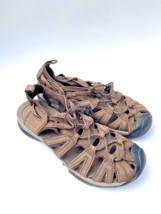 Keen (Womens 9) Whisper 1012677 Brown Waterproof Sport Hiking Sandals Shoes - £15.49 GBP